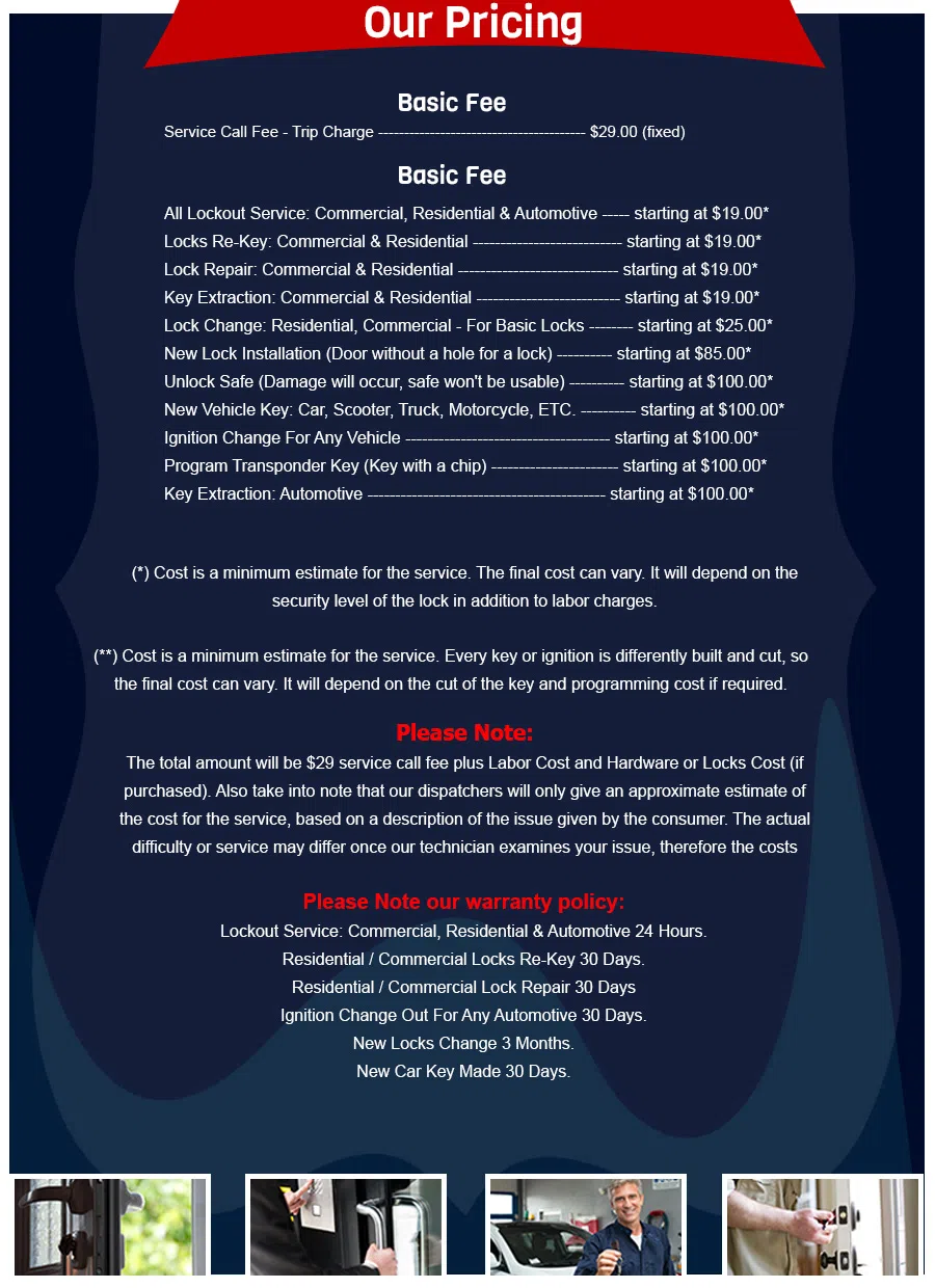 Windsor Locksmith Store Windsor, CT 860-359-9168 - Pricelist-3